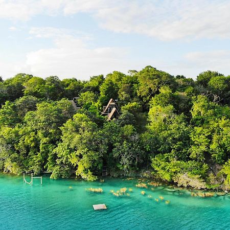Вилла Azul Nomeolvides Bacalar - Guests Only Экстерьер фото
