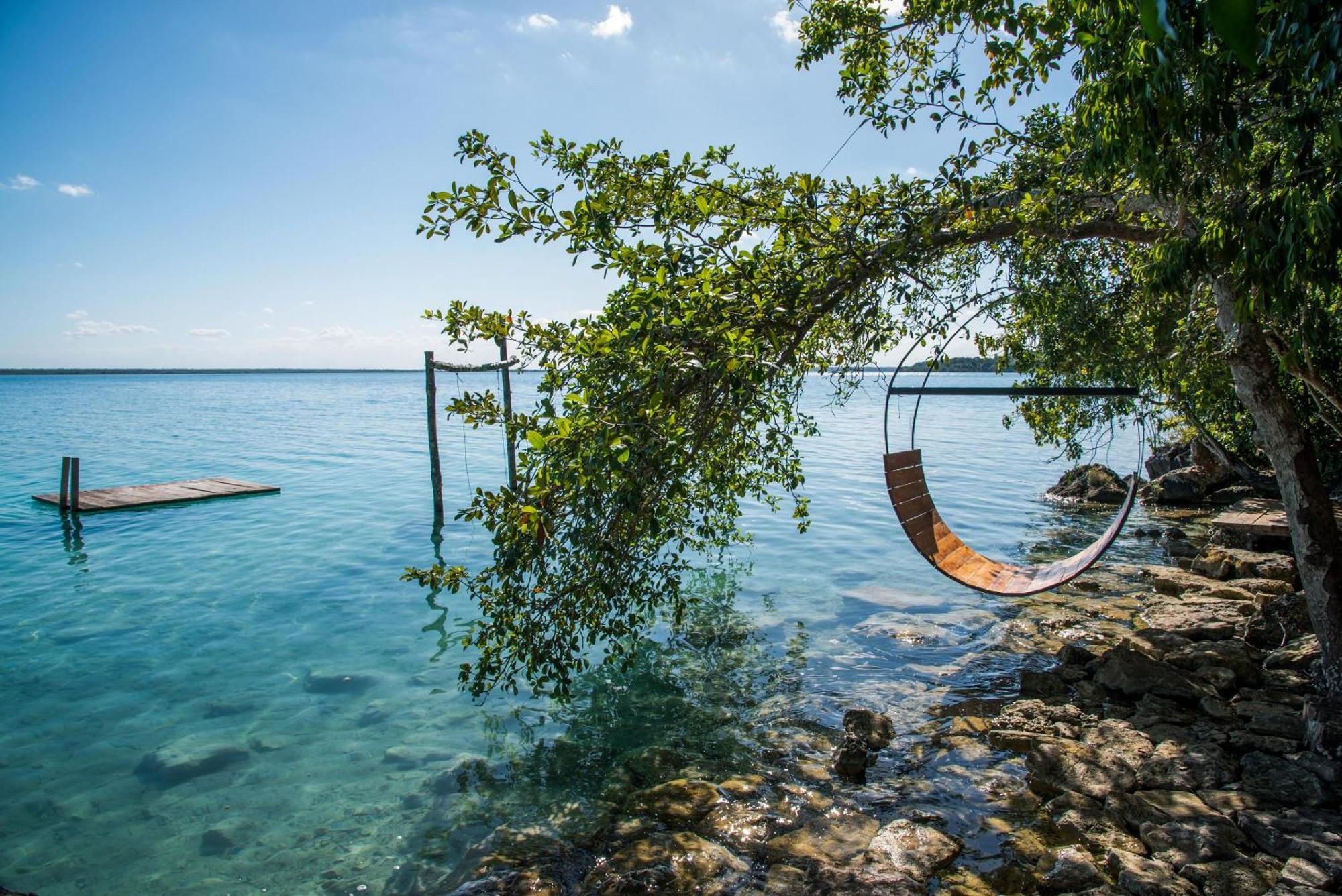 Вилла Azul Nomeolvides Bacalar - Guests Only Экстерьер фото